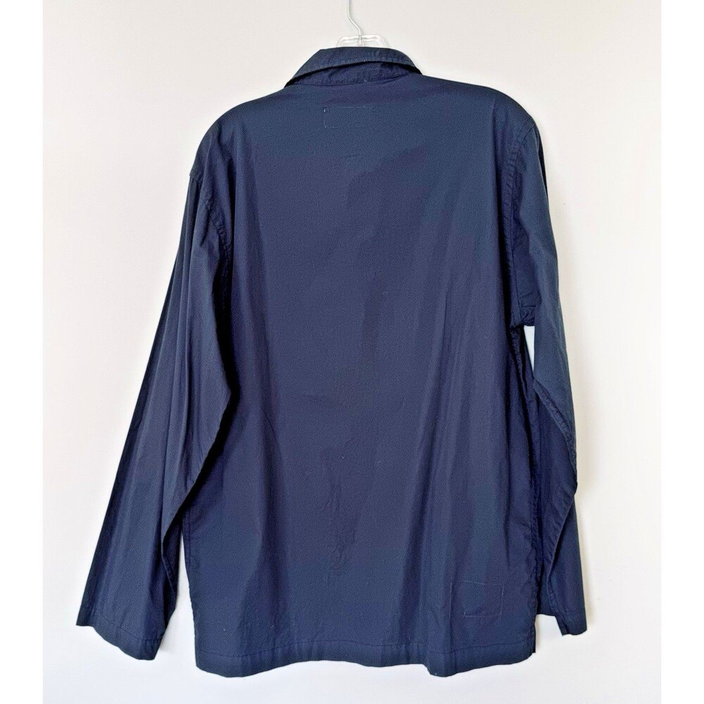 NWT Universal Standard Bakers Poplin Overshirt Chore Coat L Workwear Utility - Picture 2 of 4